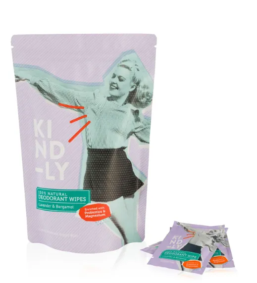 Natural Deodorant Wipes